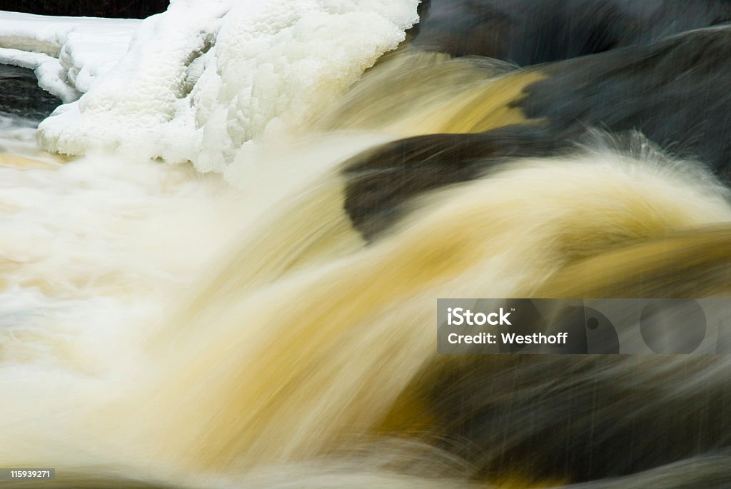 Cascade d'hiver - Photo de Cascade libre de droits