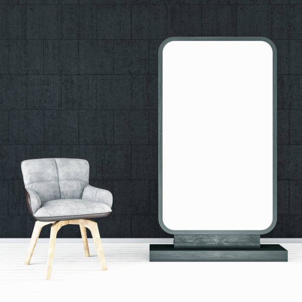 Sign Board with Armchair