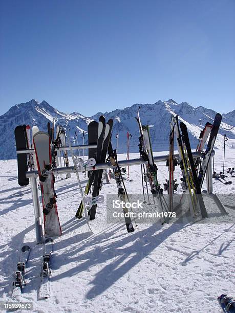 Ski Break Stock Photo - Download Image Now - Apres-Ski, Behind, Blue