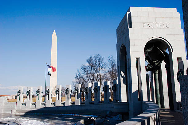 istock World War II Memorial and Washington Monument 115939678