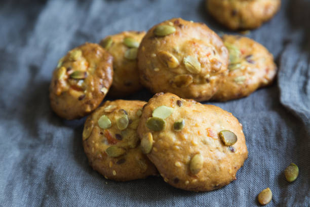 istock Fresh Homemade Pumpkin Seed Cookies 1159396813