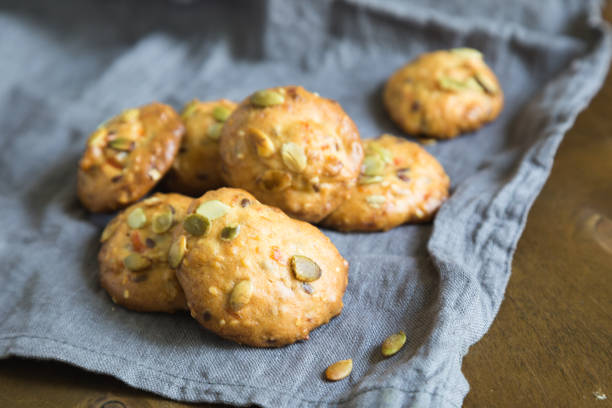 istock Fresh Homemade Pumpkin Seed Cookies 1159396870