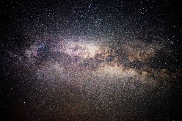 istock Milky Way galaxy in the night sky. 1159397612