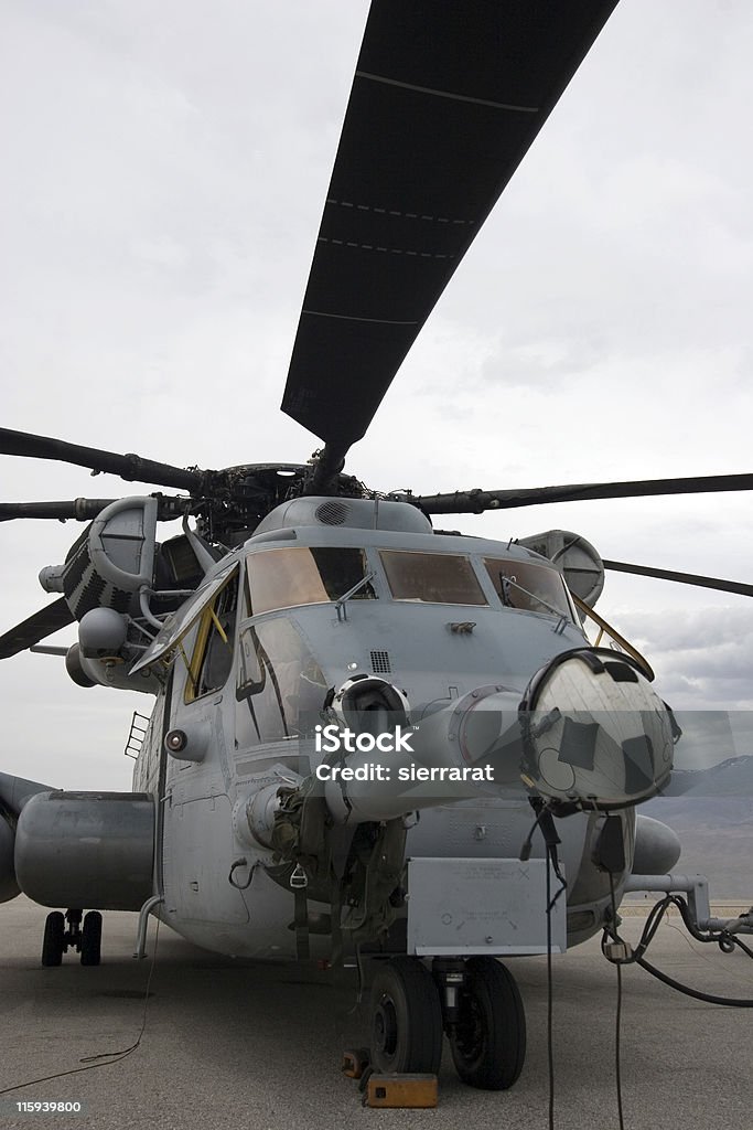 Elicottero CH53 - Foto stock royalty-free di Aereo militare