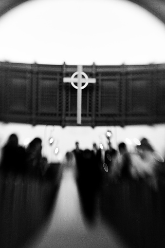 wedding ceremony, natural blur (shot with lens baby)