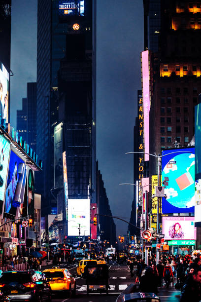 istock Times Square by night, New York City 1159399078