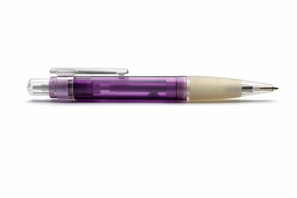 istock Office: Ballpoint Pen Isolated on White Background 115940374