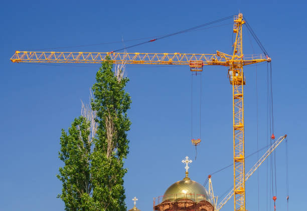 istock construction of a Christian Church in summer 1159406897