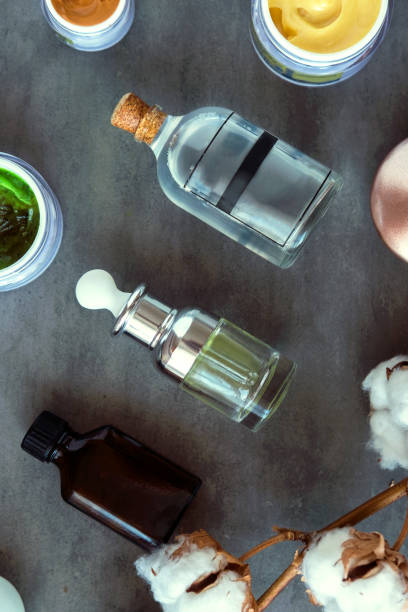 istock SPA beauty creams and oils on dark table 1159407501