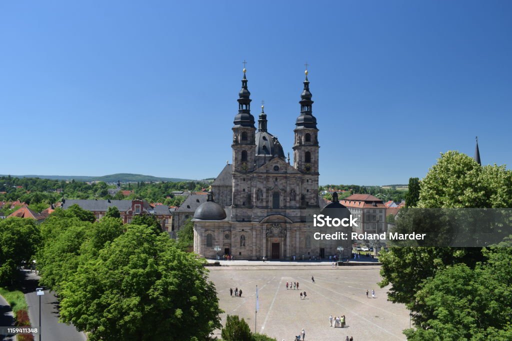 Fulda City Jubilee Cathedral and St. Michael's Church in Fulda's baroque quarter Musée de l'Orangerie Stock Photo