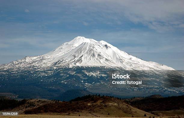 Mt Shasta Stock Photo - Download Image Now - Awe, California, Color Image