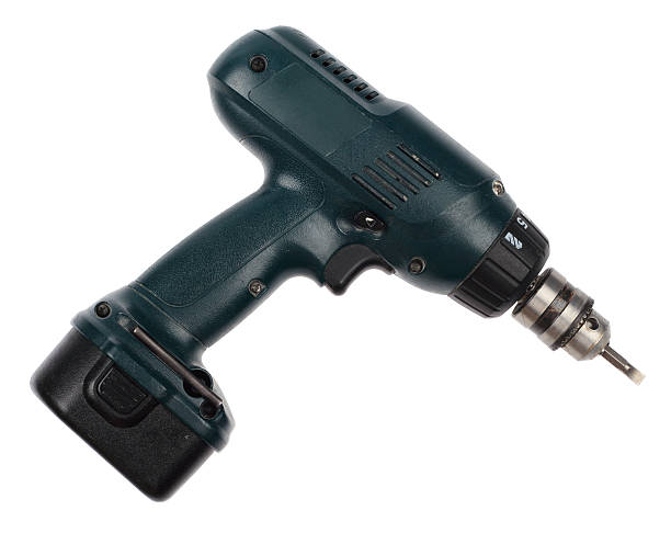 istock Used cordless screwdriver/drill - Isolated 115941267