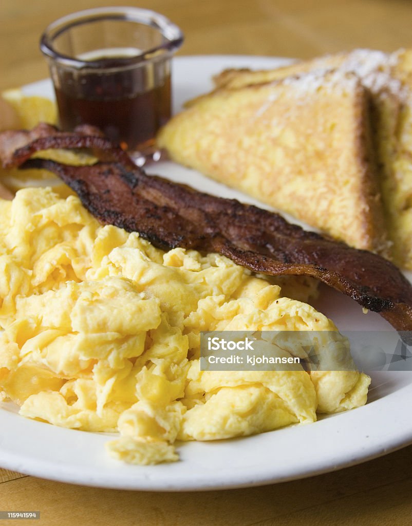 Amerikanisches Frühstück - Lizenzfrei Imbiss Stock-Foto