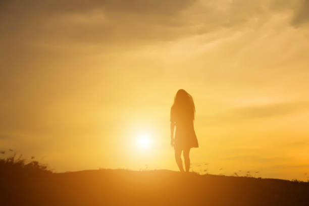 istock Silhouette of woman 1159416835