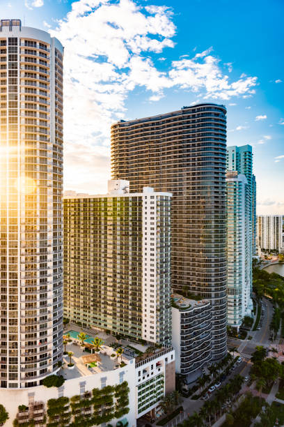 istock Skyscrapers in Miami, Florida, at Edgewater 1159417885