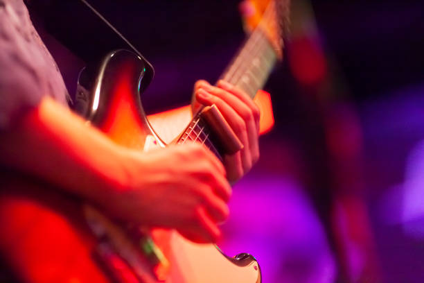 istock Playing electric guitar 1159419858