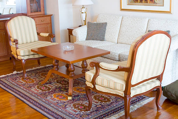 istock Furniture in a hotel suite room 115942492