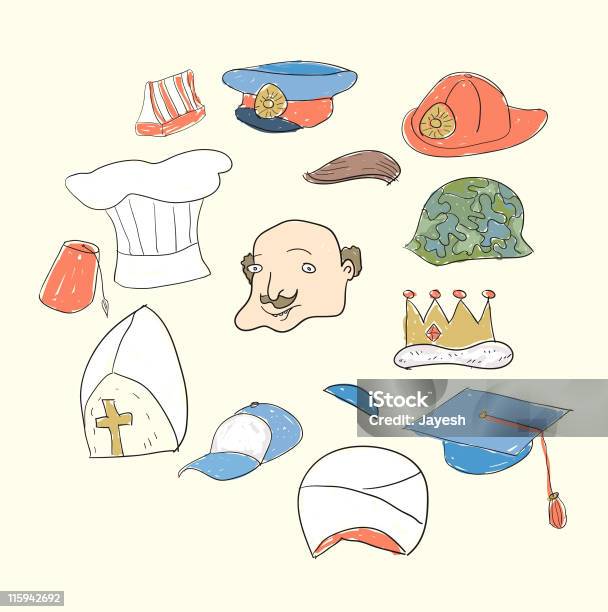 Make Your Own Character Stock Illustration - Download Image Now - Chef, Hat, Adult