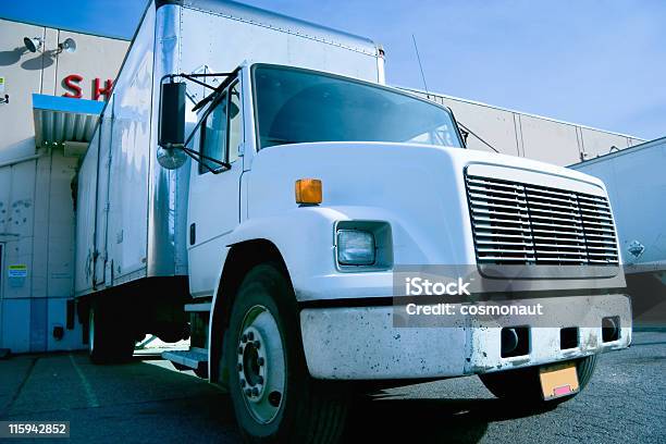 Semitruck Loading Dock Stock Photo - Download Image Now - Trucking, Color Image, Commercial Land Vehicle