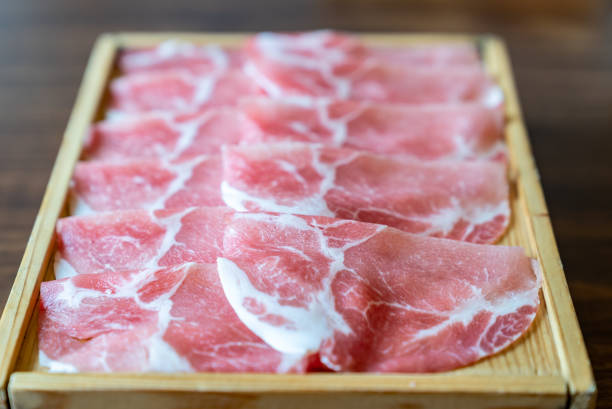 istock Raw Pork meat sukiyaki 1159428536