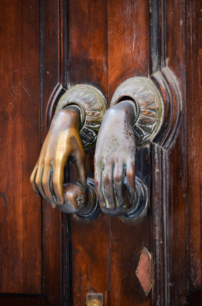 istock ancient doors close up on the historical streets of Spain 1159428729