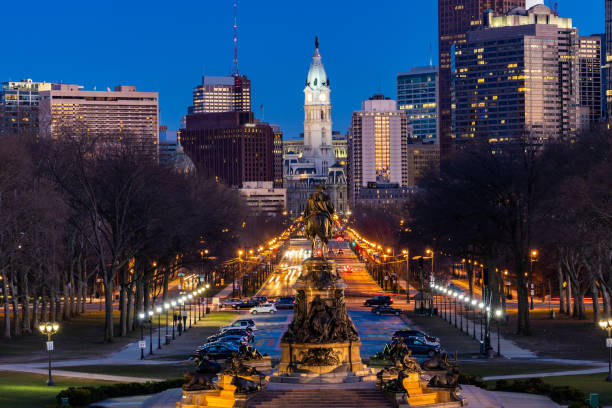istock Philadelphia City Hall Night 1159431056