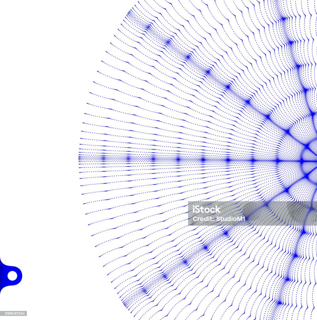 3 Ripple Design 3d Wavy Background With Ripple Effect Grid Surface For Design Vector ...