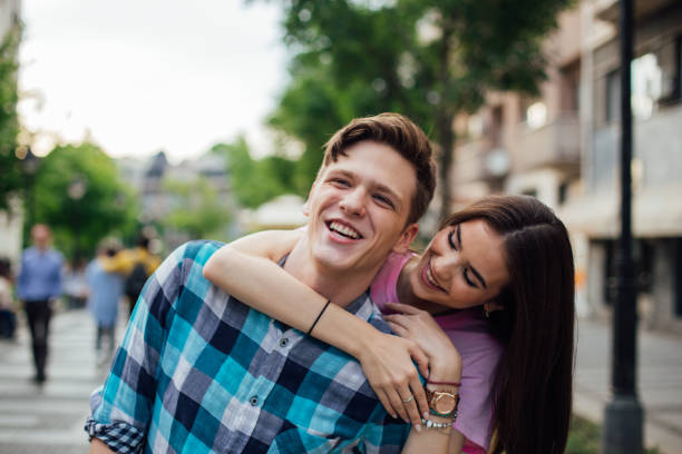 istock Girl hugging boyfriend 1159440911