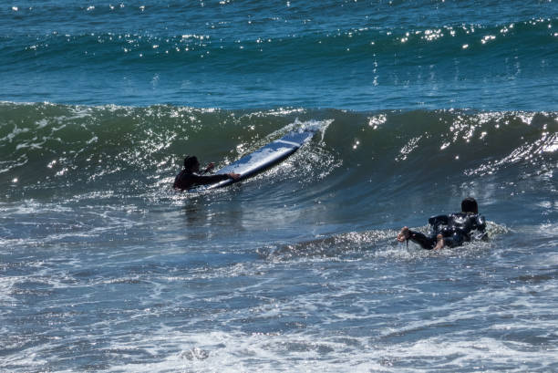 istock Surfers waiting big wave in Costa Calida , Mursia, Spain 1159441452