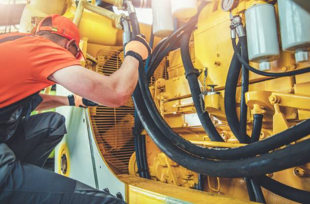 istock Mechanic Repair Bulldozer 1159443269