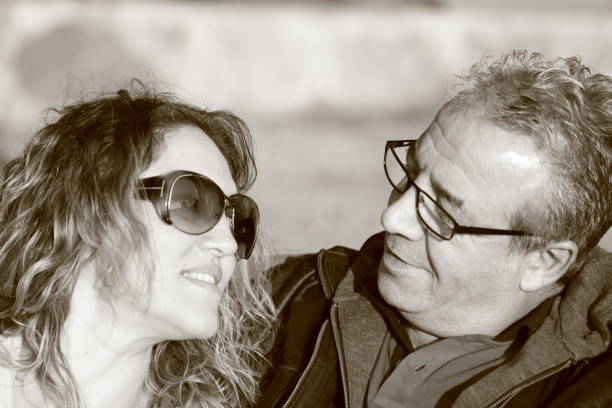 istock Couple in love and wishful 1159443315