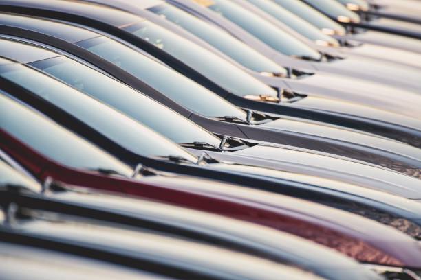 istock Modern Cars For Sale 1159444629