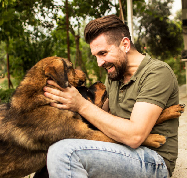 istock Love of dog 1159445083