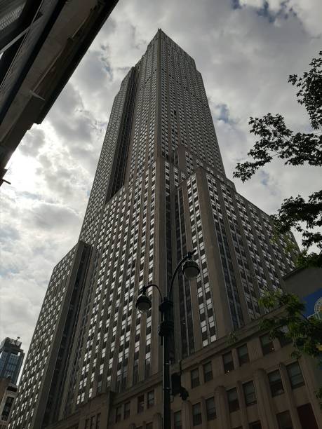 istock View of the Empire State on a cloudy day 1159455198