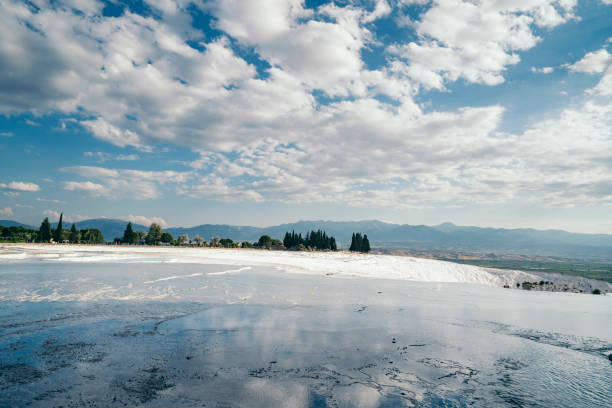 Pamukkale, Waterfall, Unesco, Turkey, Famous Place