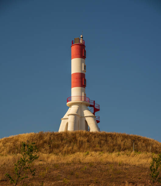 istock Cement struture that looks like a space ship 1159460567