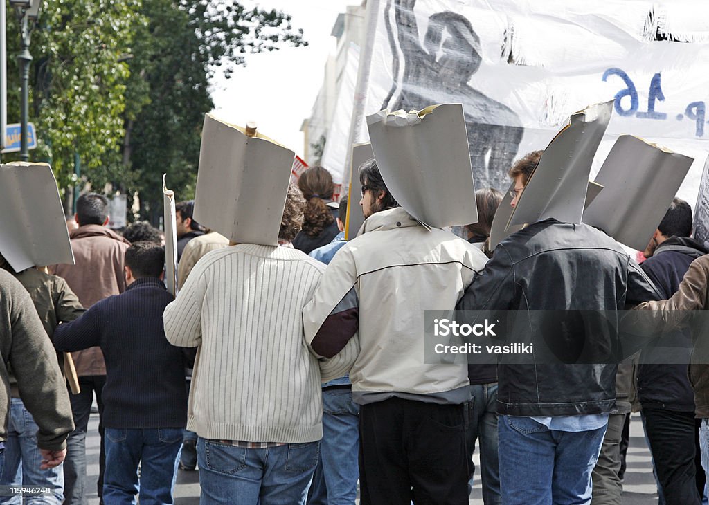 L'unità di azione - Foto stock royalty-free di Sciopero