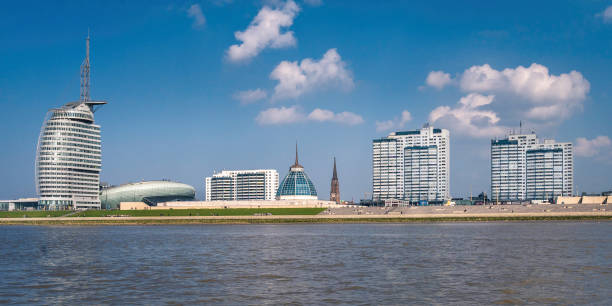 View of Bremerhaven from the water.