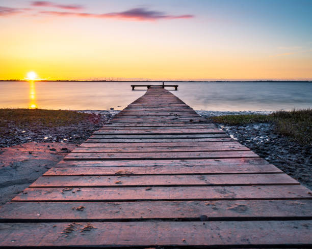 istock In the evening on the North Sea coast. 1159469227