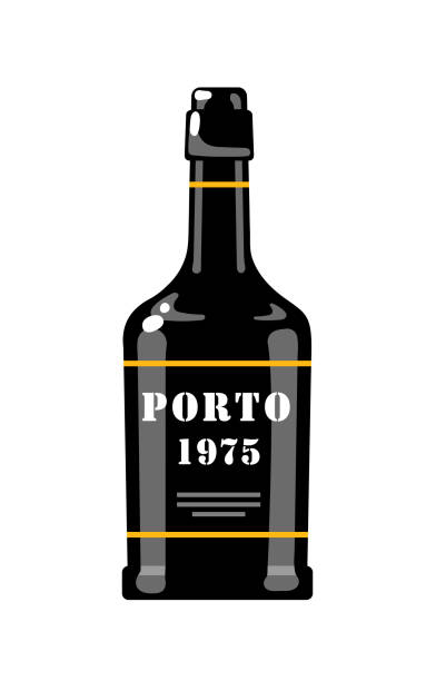 португальское вино. португальский символ. - port wine stock illustrations