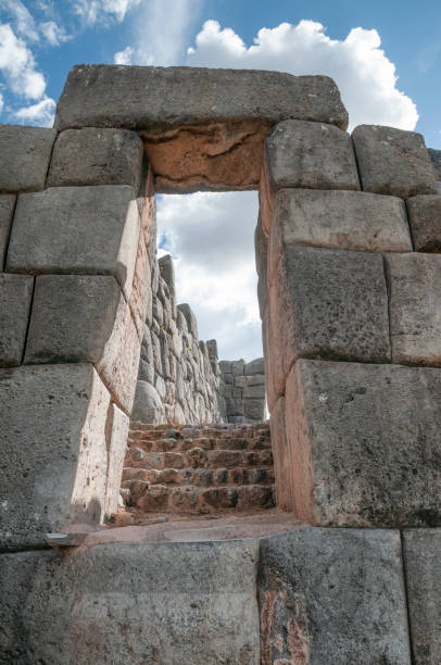 istock Inca Stone Doorway At Sacsayhuaman In Cusco, Peru 1159470784