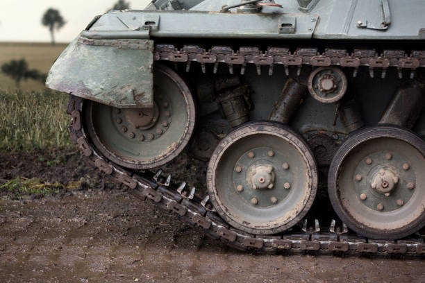 탱크 외부 컴포지션 - leopard tank 뉴스 사진 이미지