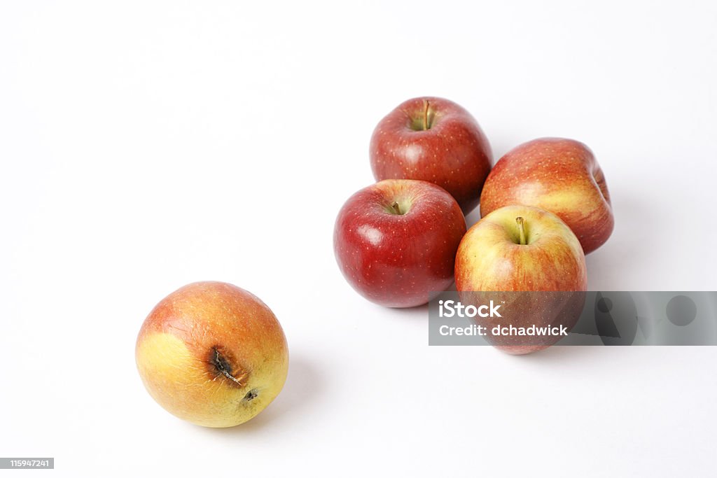 Червивое яблоко - Стоковые фото Червивое яблоко роялти-фри