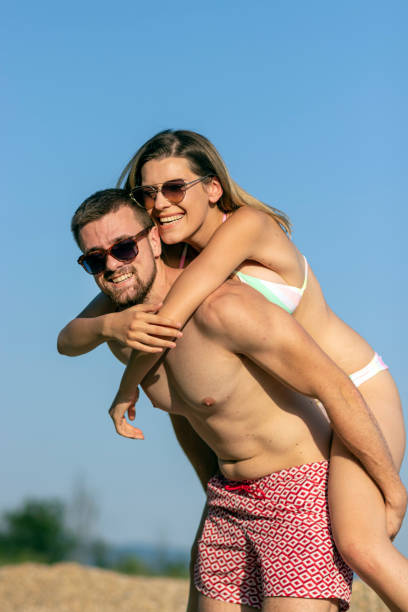 istock Love is the best. Lovely summer moment 1159473951