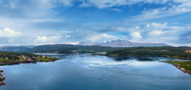 istock Fjord summer polar day view, Norway 1159474618
