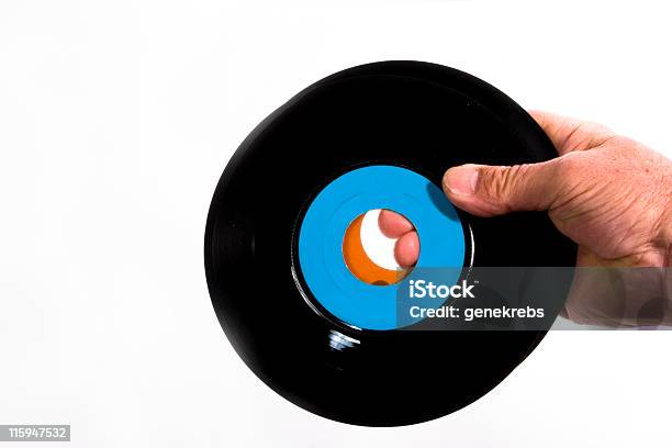 45 Rpm Vinilo Los Registros Originales Con El Mismo Lado Foto de stock y más banco de imágenes de 1950-1959