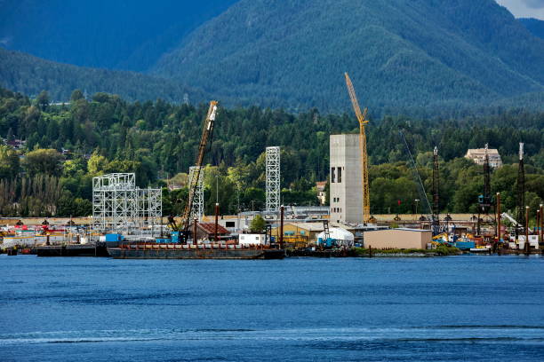 istock Seaport on the Bay in North Vancouver 1159480268