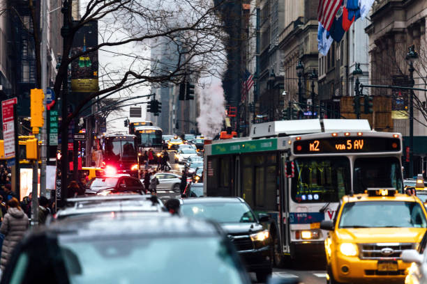 istock Busy streets in New York City 1159480621