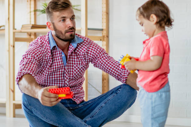 istock Single Parent Families.Single father 1159484243