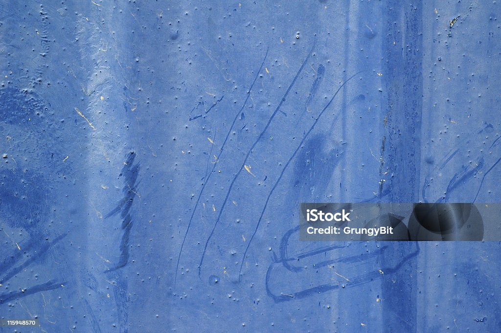 Old blue en métal - Photo de Abstrait libre de droits